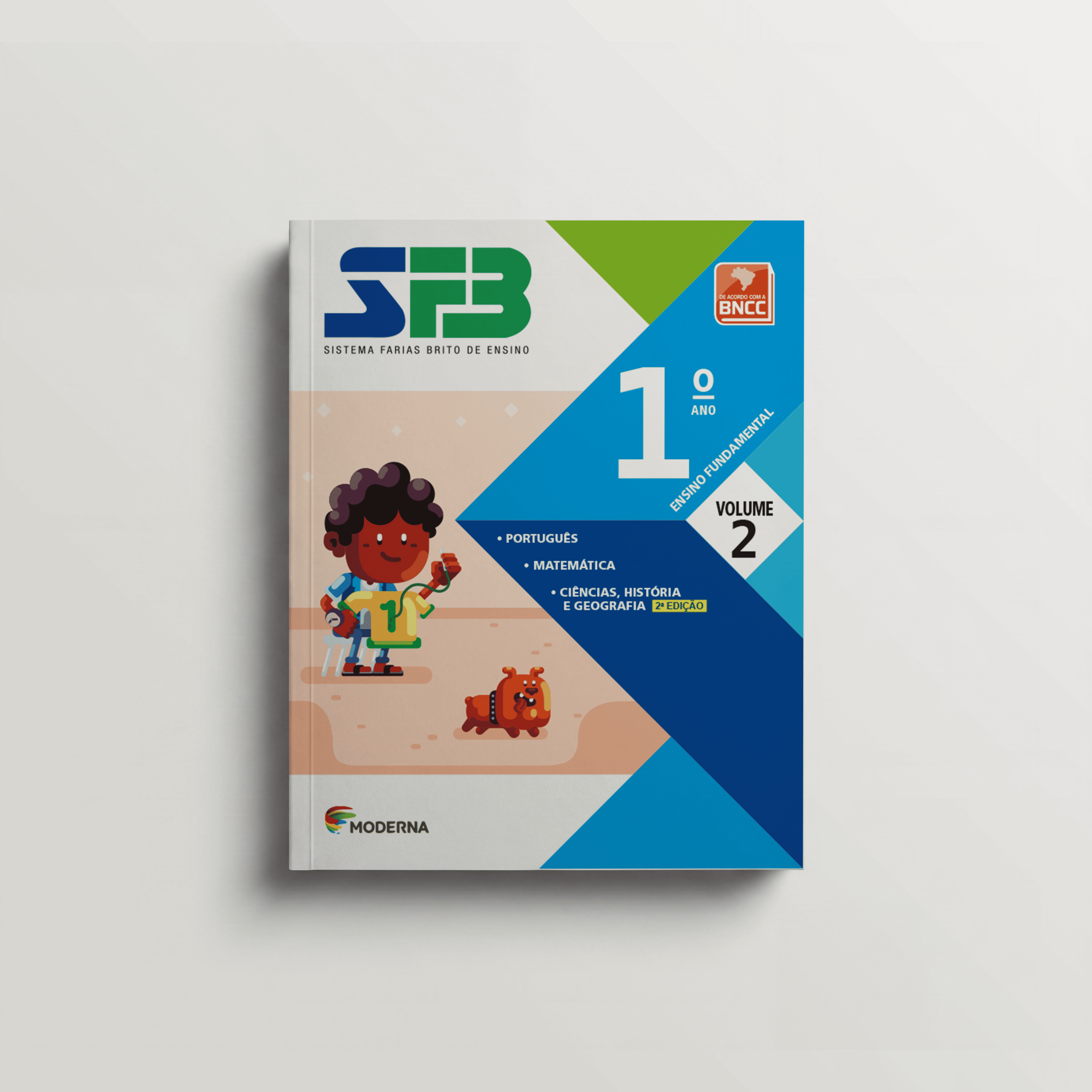 Capa do livro de 1 ano do Ensino Fundamental