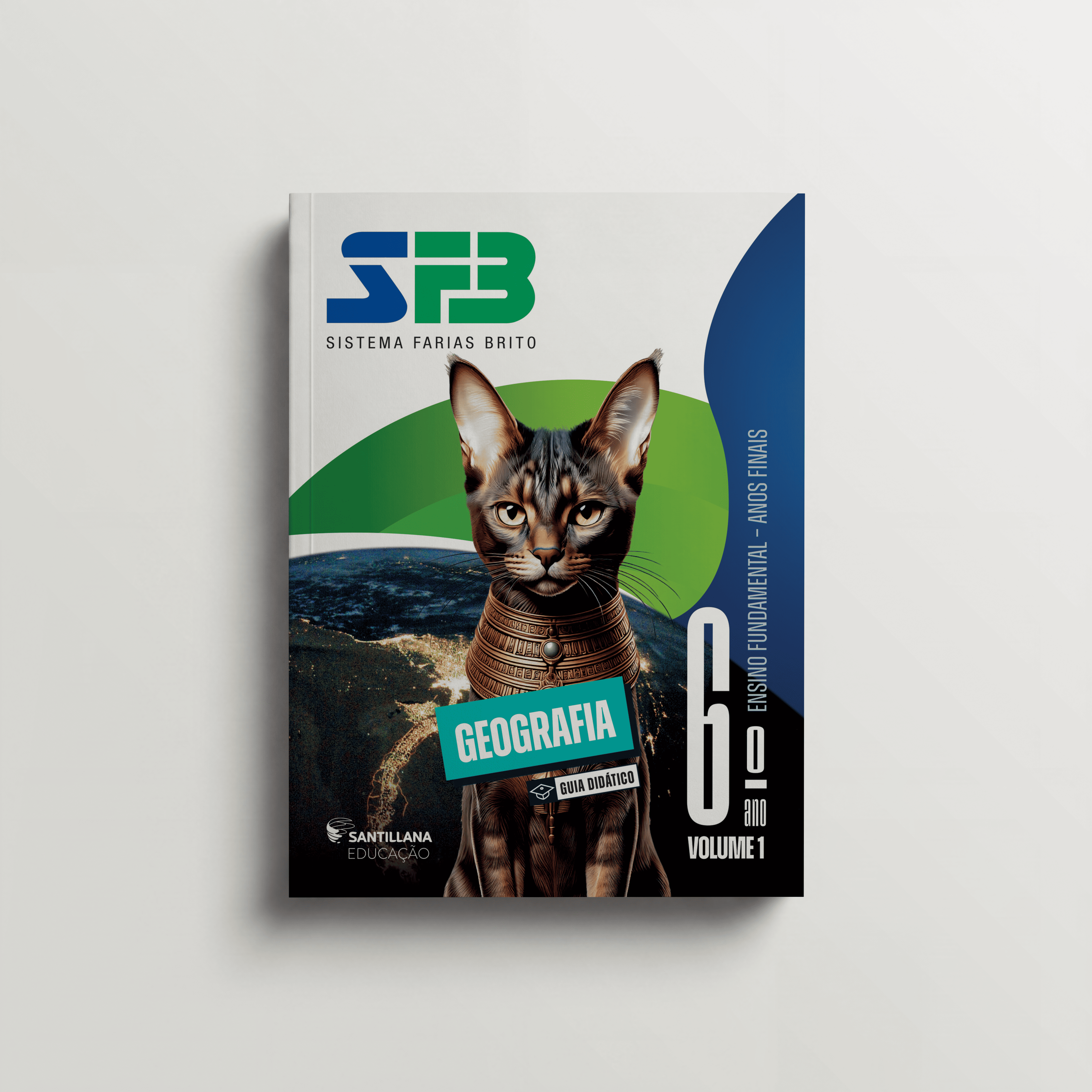 Capa do livro de Geografia