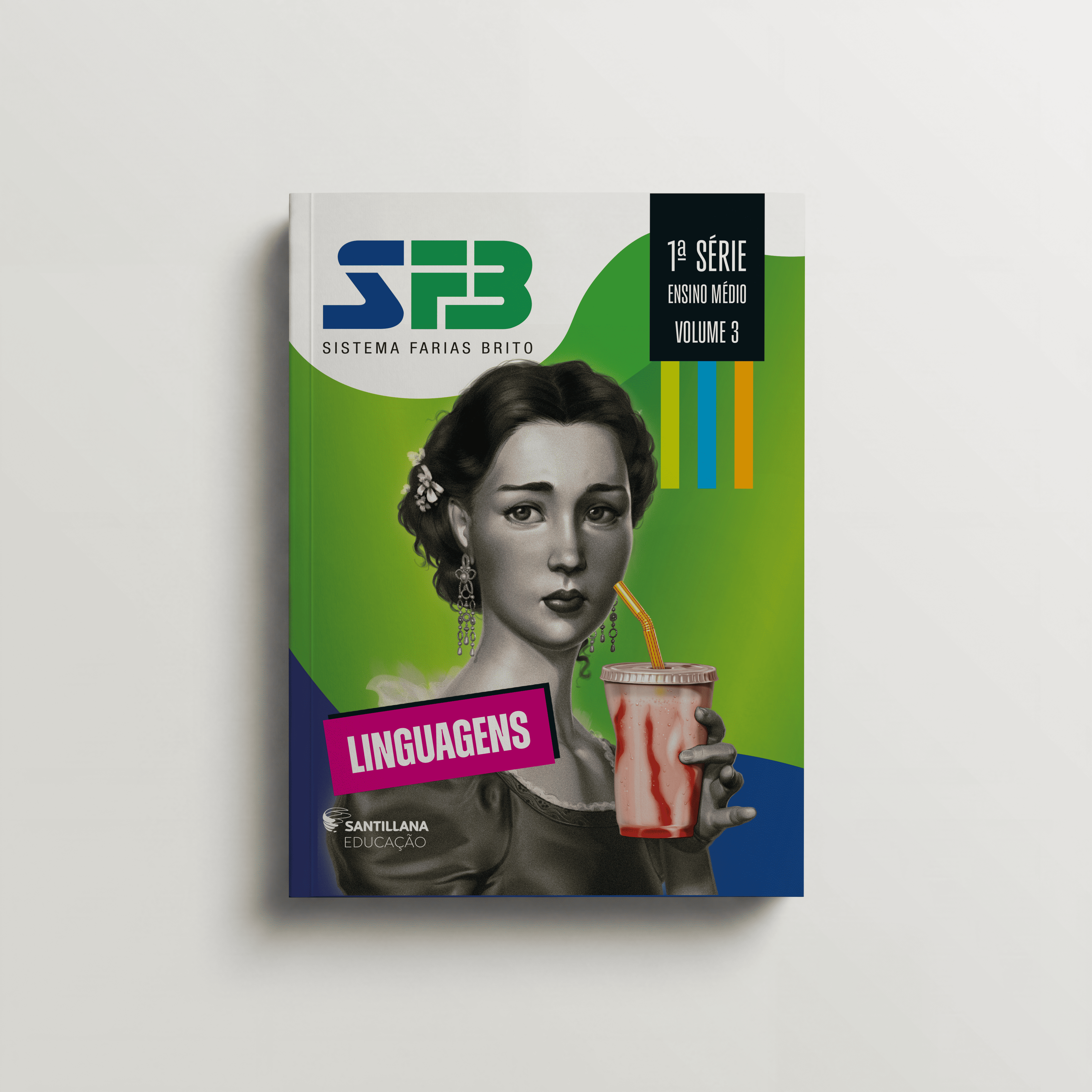 Capa do livro de Linguagens