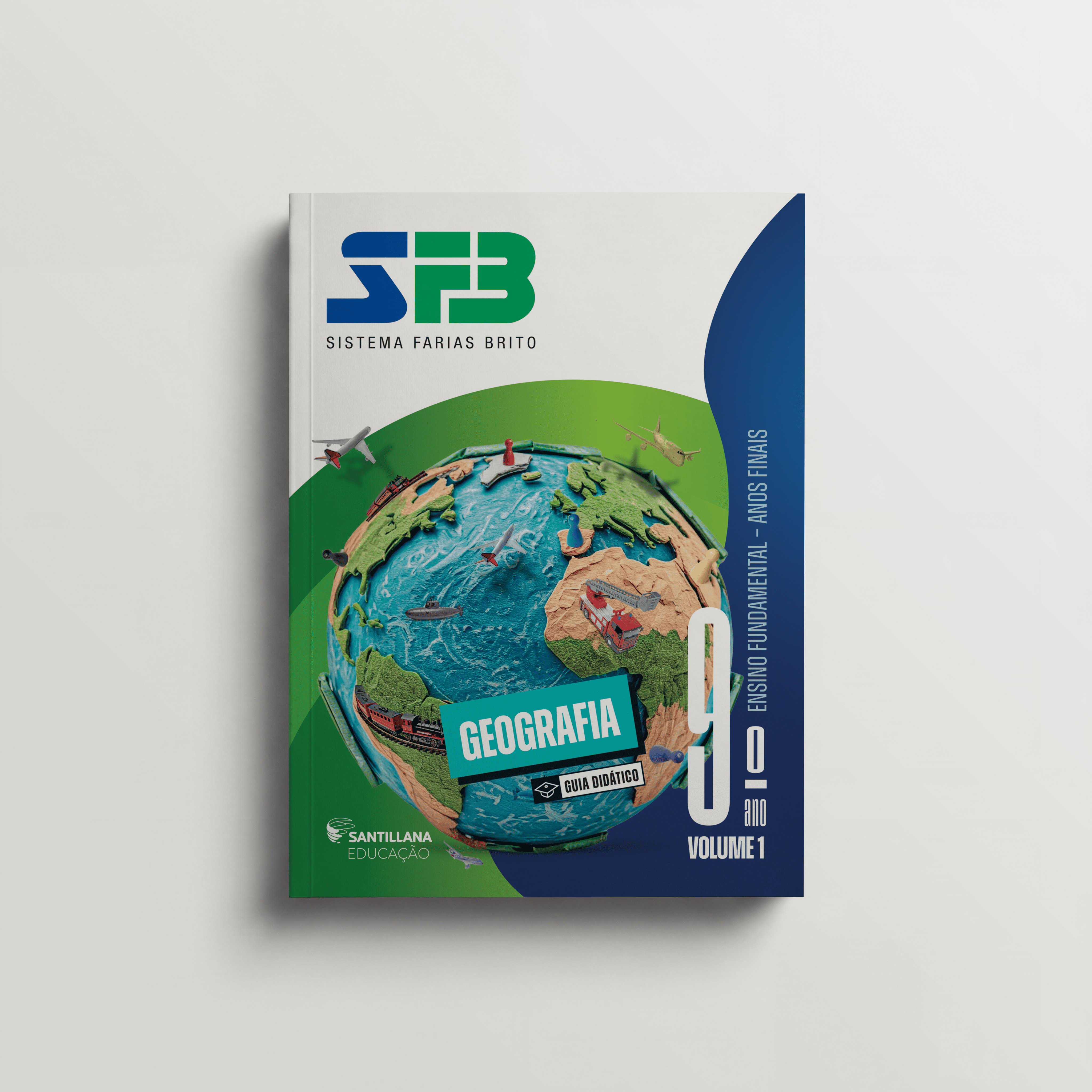 Capa do livro de Geografia